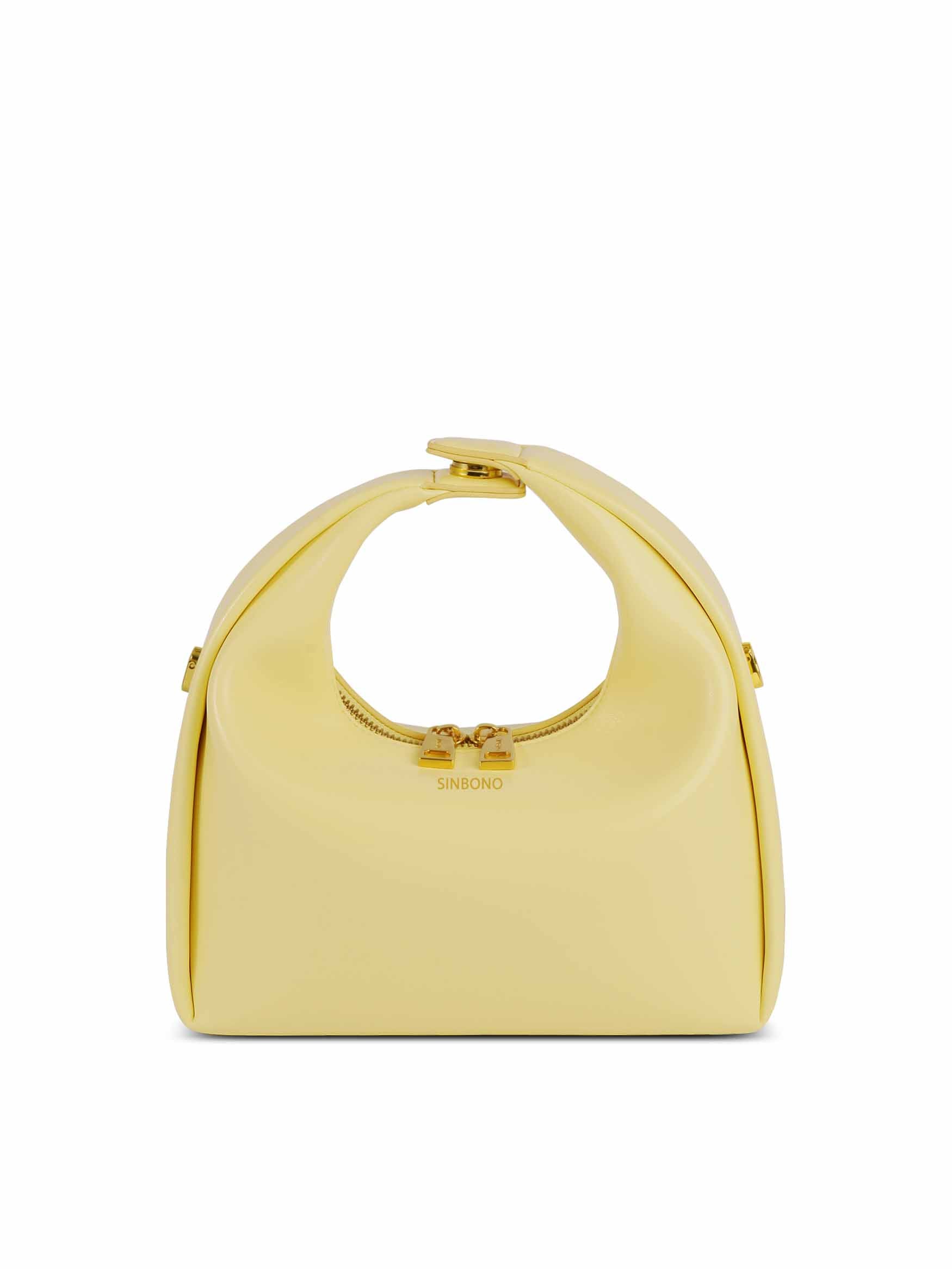 Medium Vienna Top Handle Crossbody Bag - Light Yellow