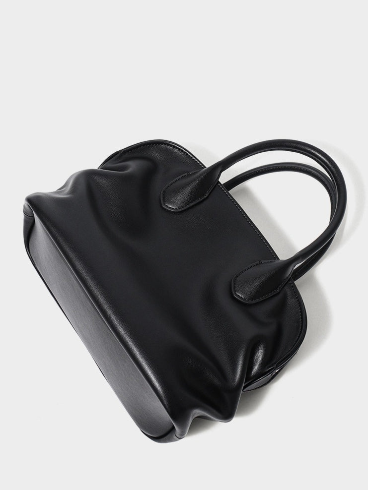 The Cambridge Folio Genuine Leather Crossbody Bag with Flap Closure