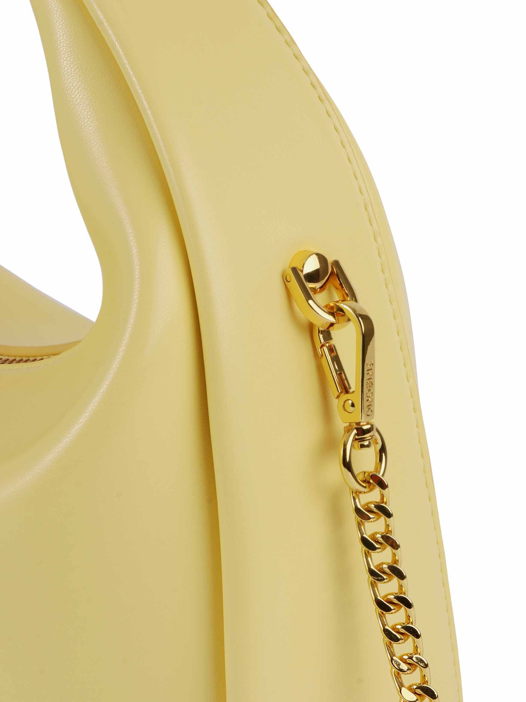 Medium Vienna Top Handle Crossbody Bag - Light Yellow