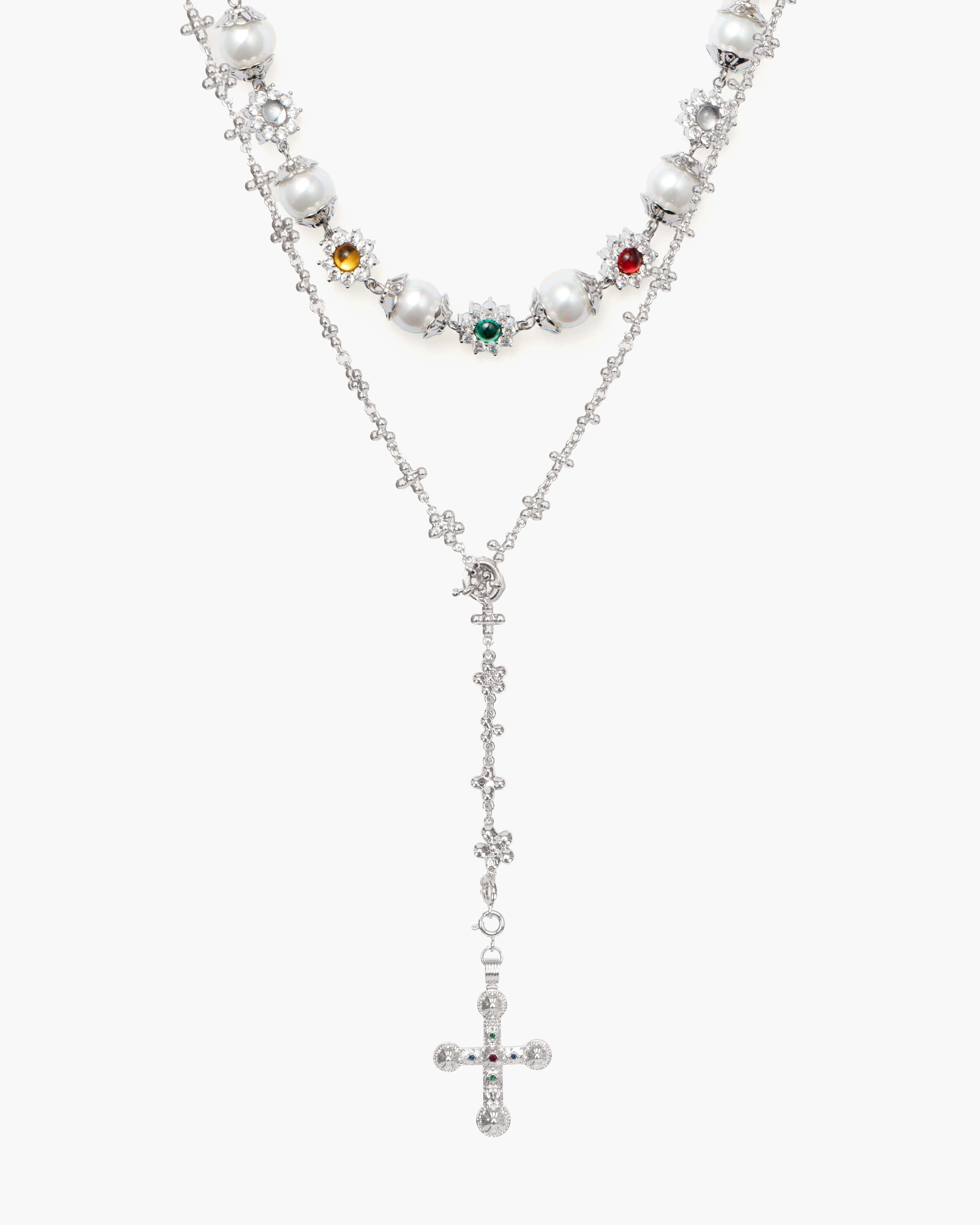 Daisy Molecule Necklace Set