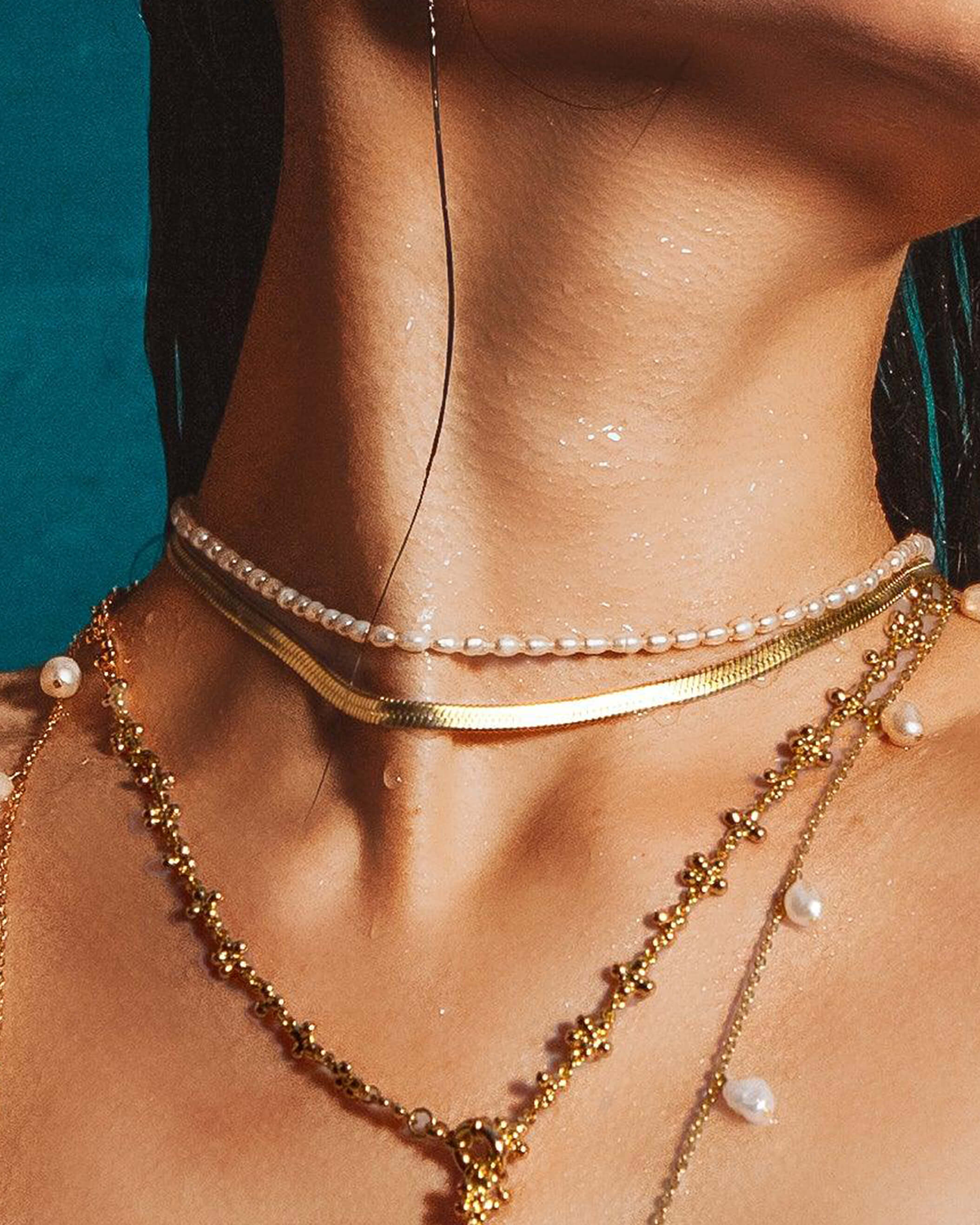 5mm Herringbone Chain Necklace