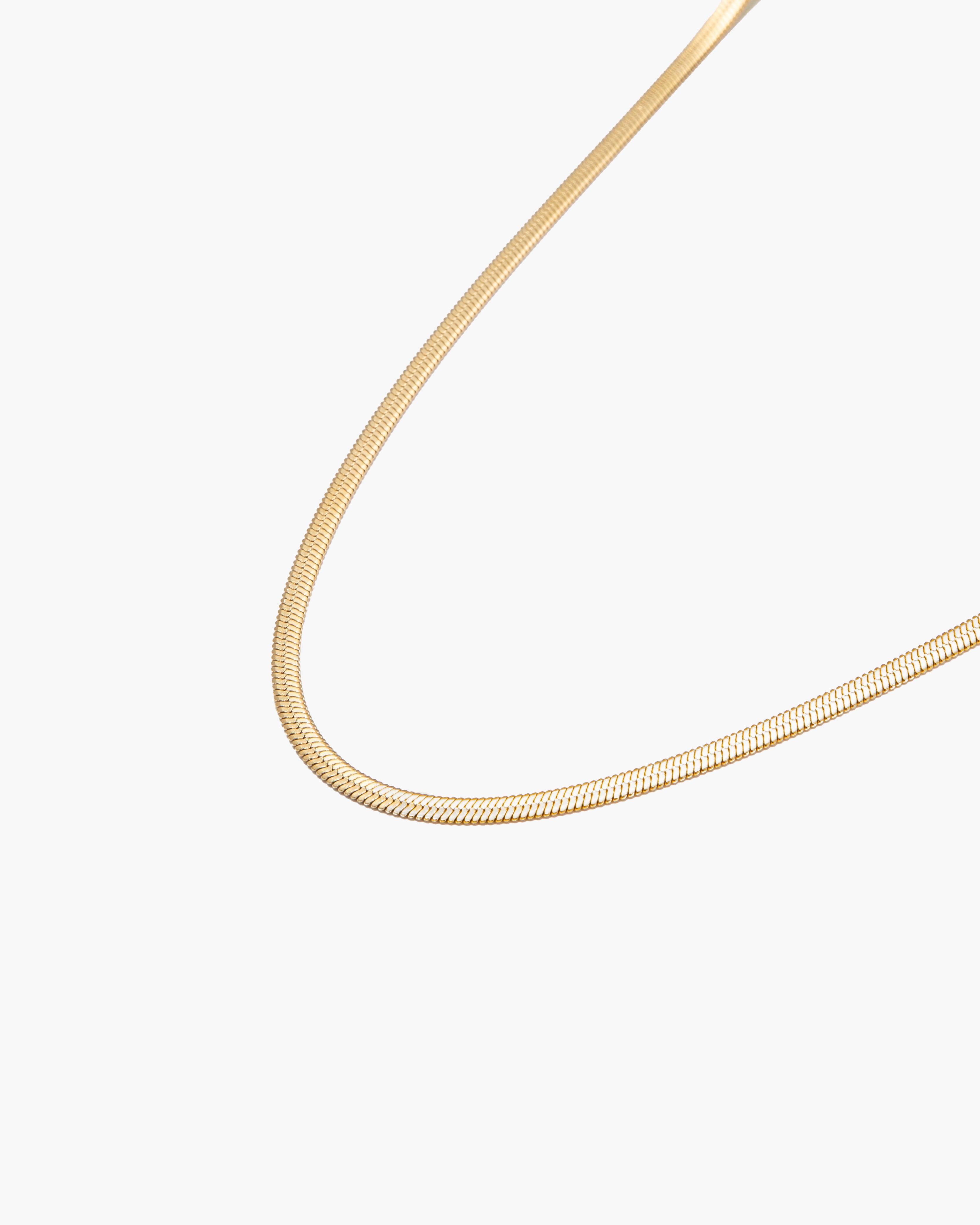 5mm Herringbone Chain Necklace