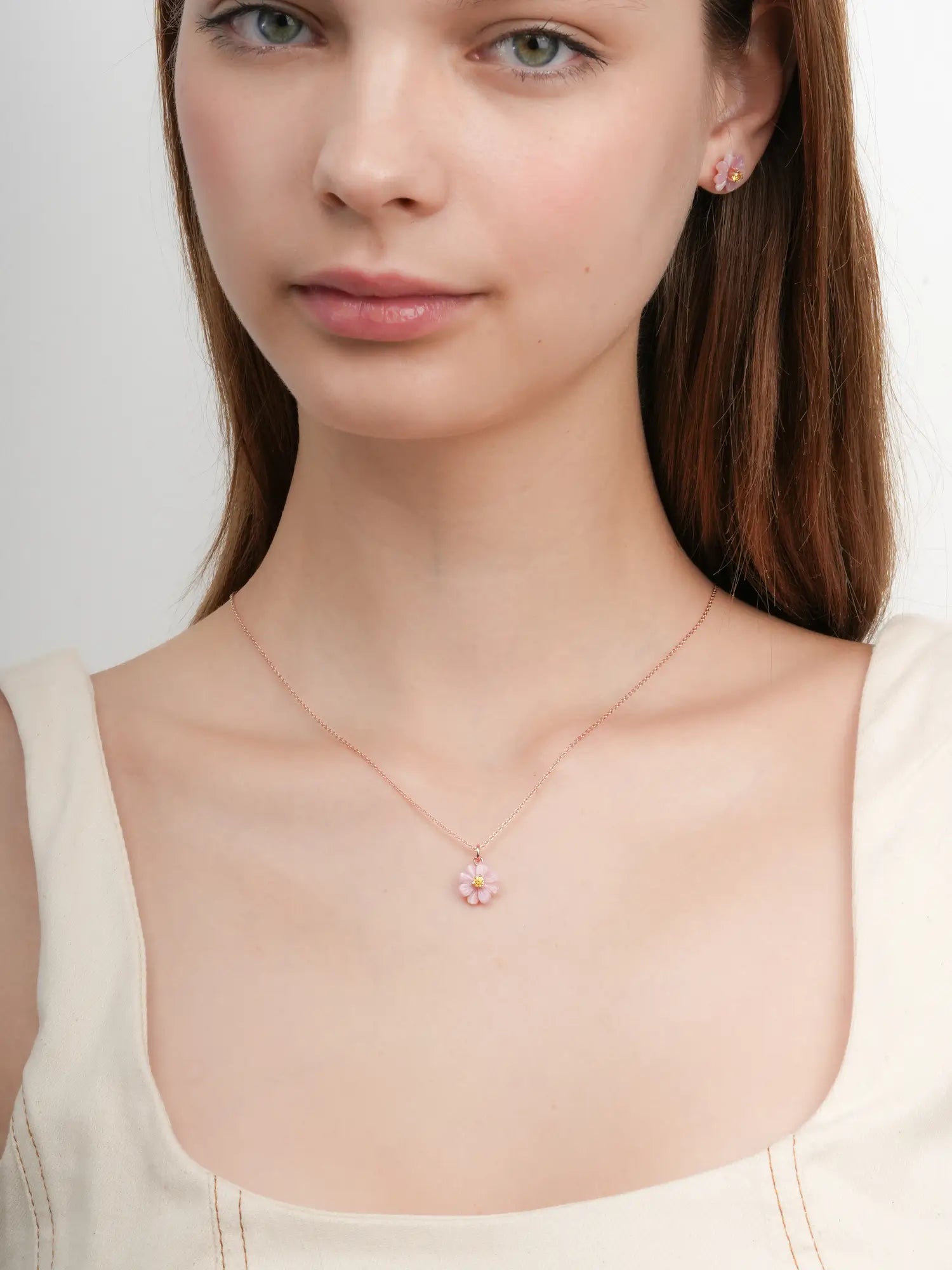 Carved Cosmos Necklace