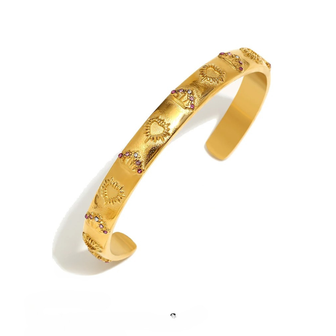 Tarot Card Cuff Bracelet Gold | Silver