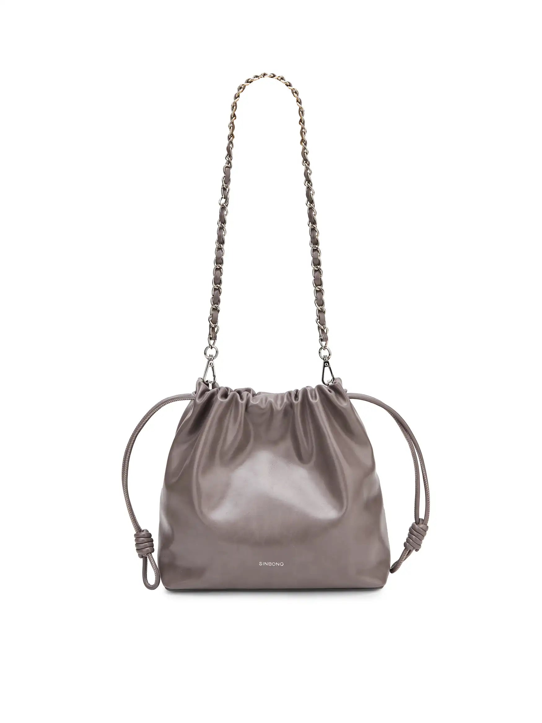 Clara Shoulder Crossbody Bag - Gray