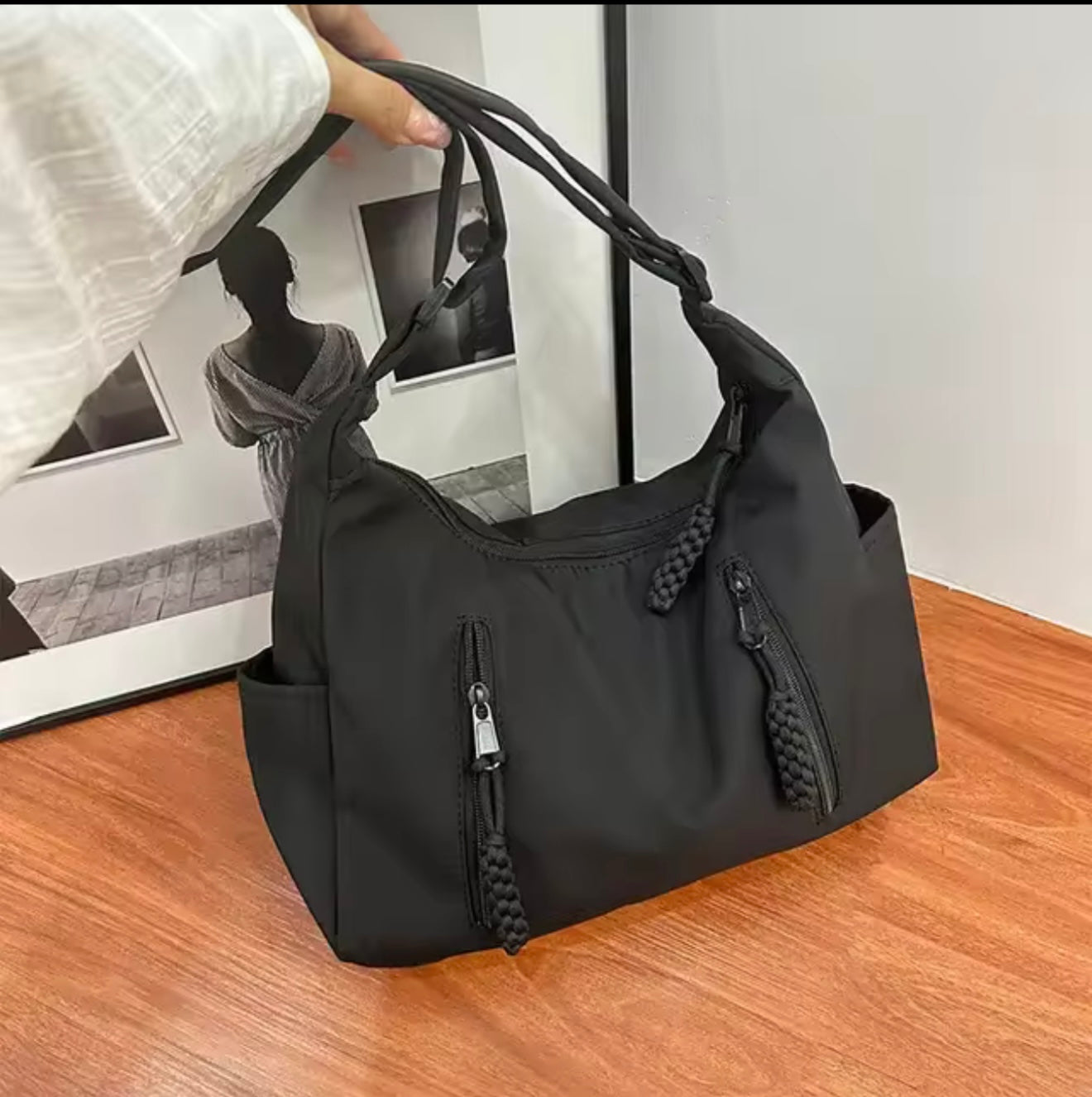 Heritage Nylon Shoulder Bag