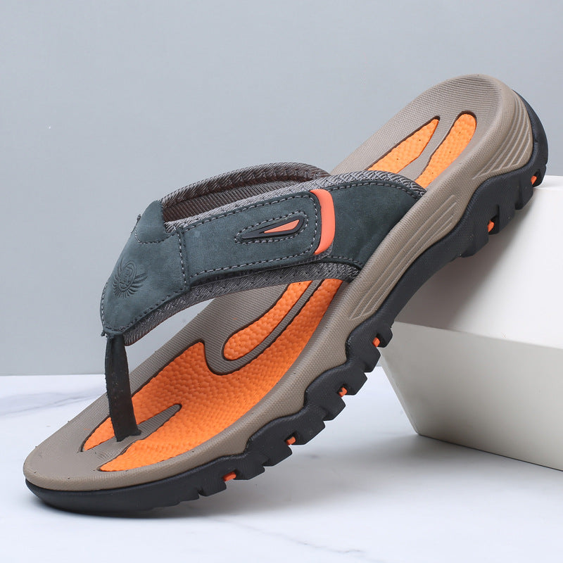 LANGFORD LEATHER SANDALS
