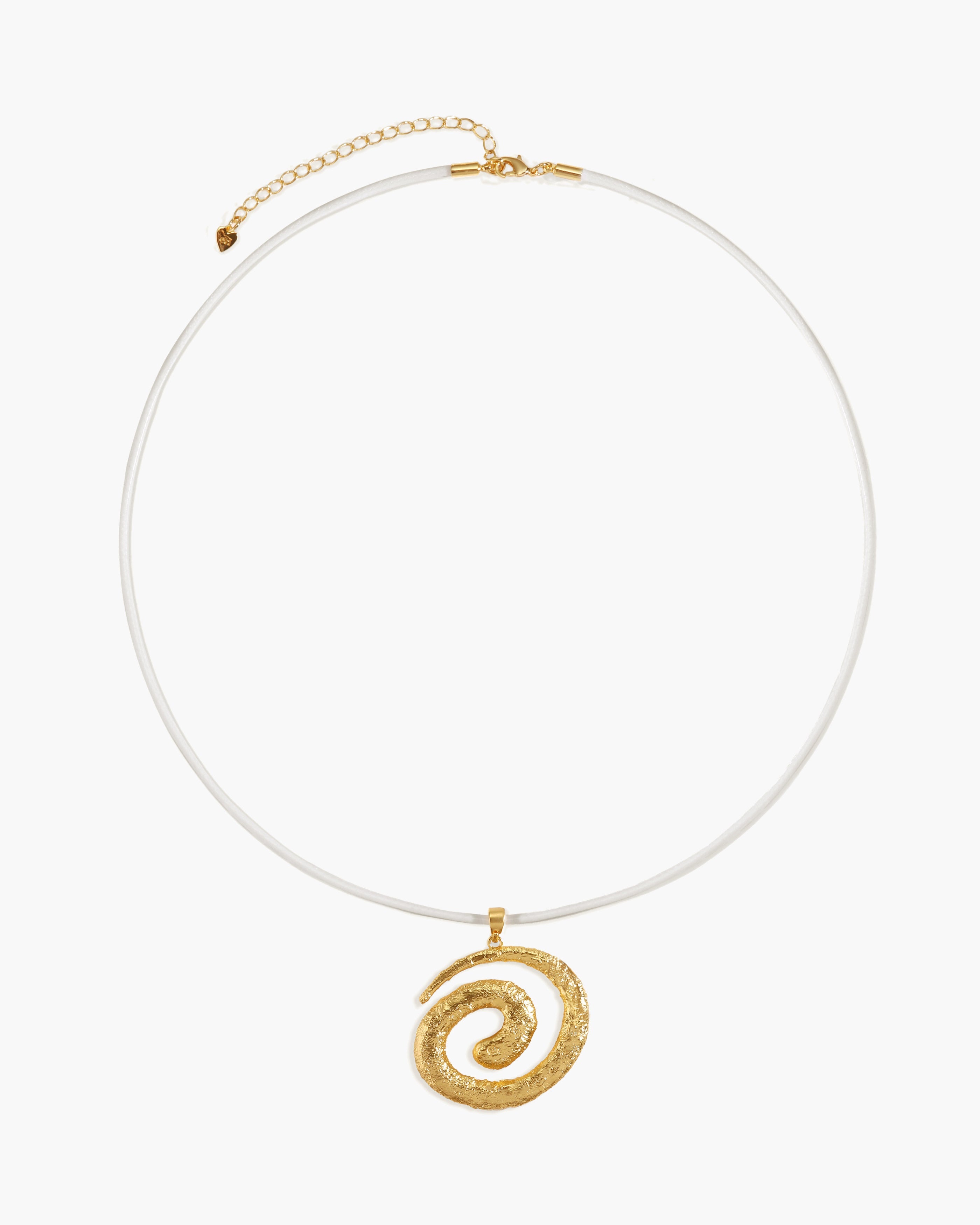 Miro Necklace in White