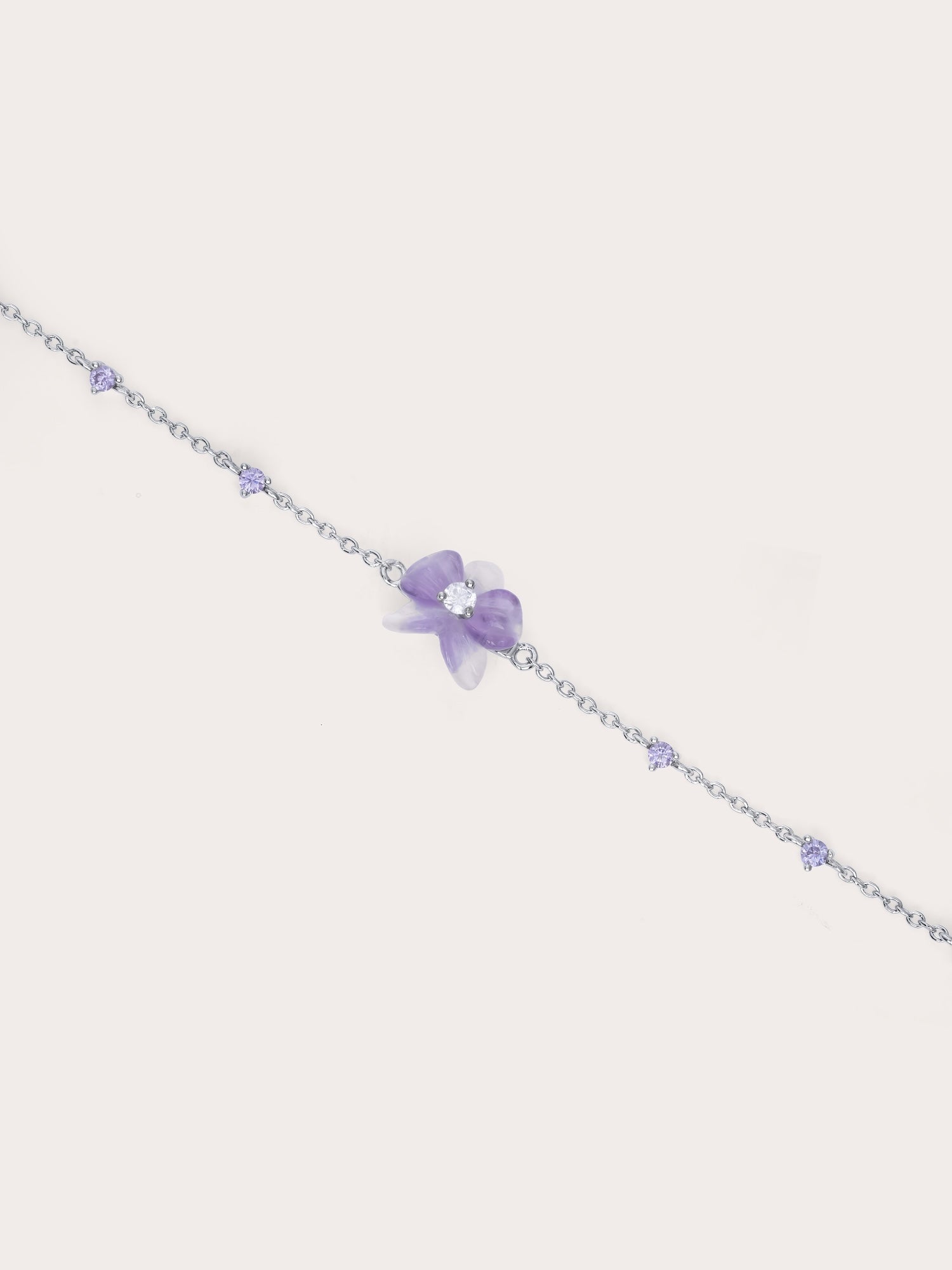 Purple Orchid Bracelet