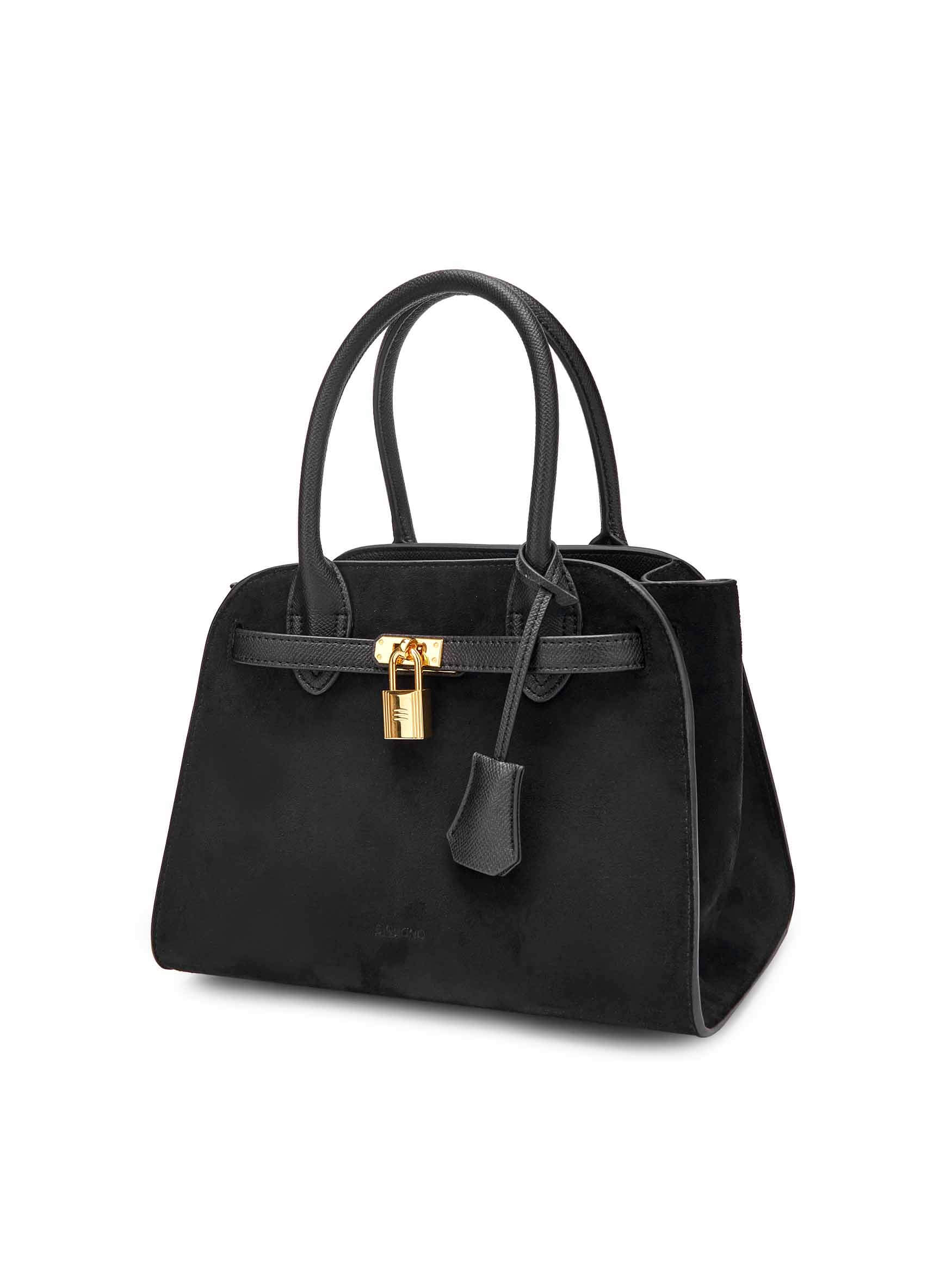 Ramona Top Handle Crossbody Bag - Black