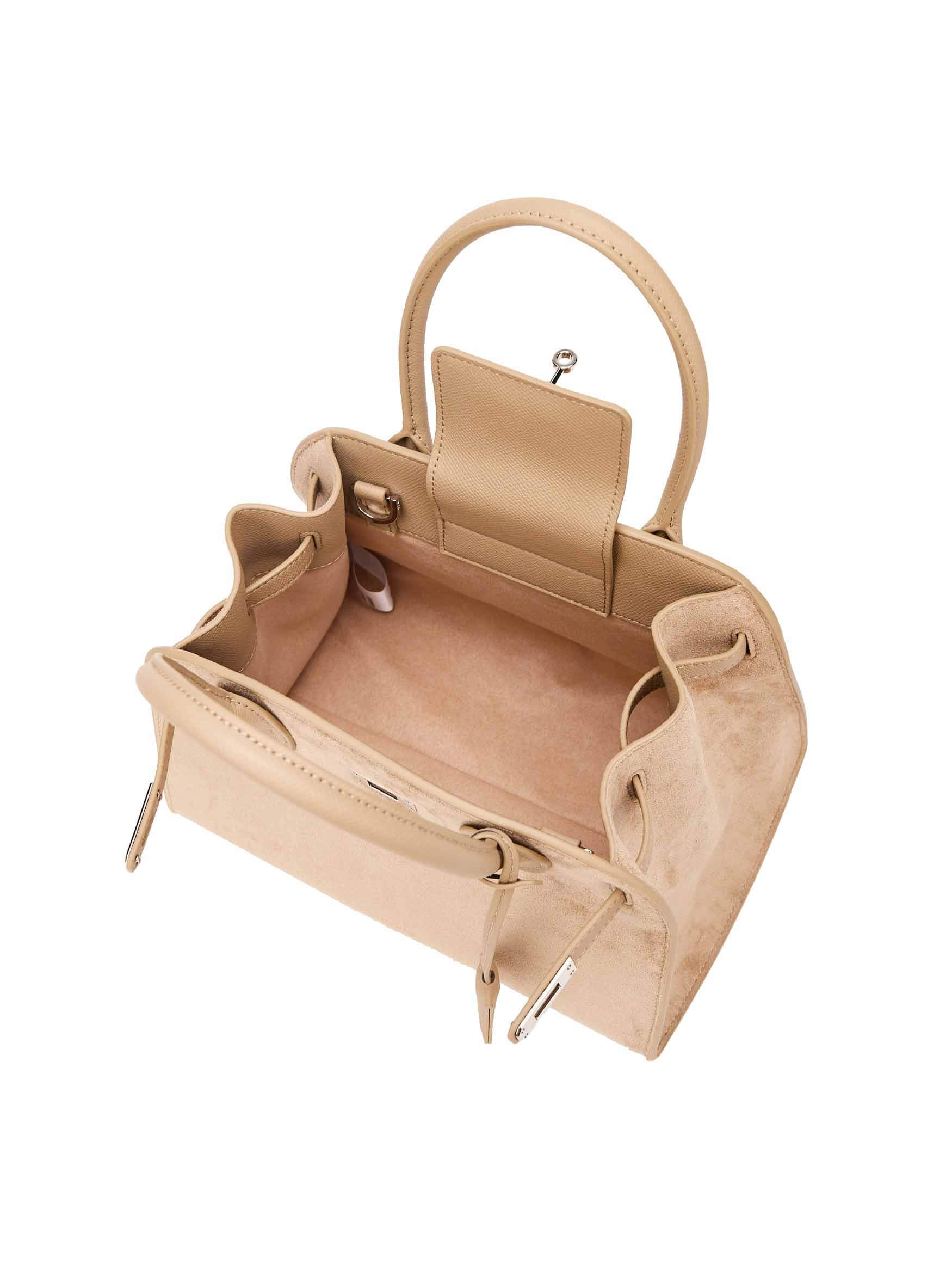 Ramona Top Handle Crossbody Bag - Ivory
