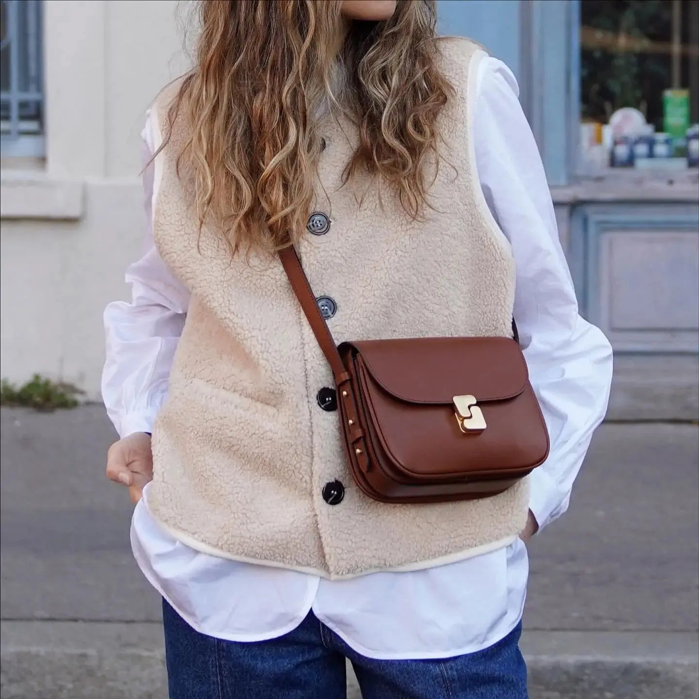 The Claremont — Leather Crossbody