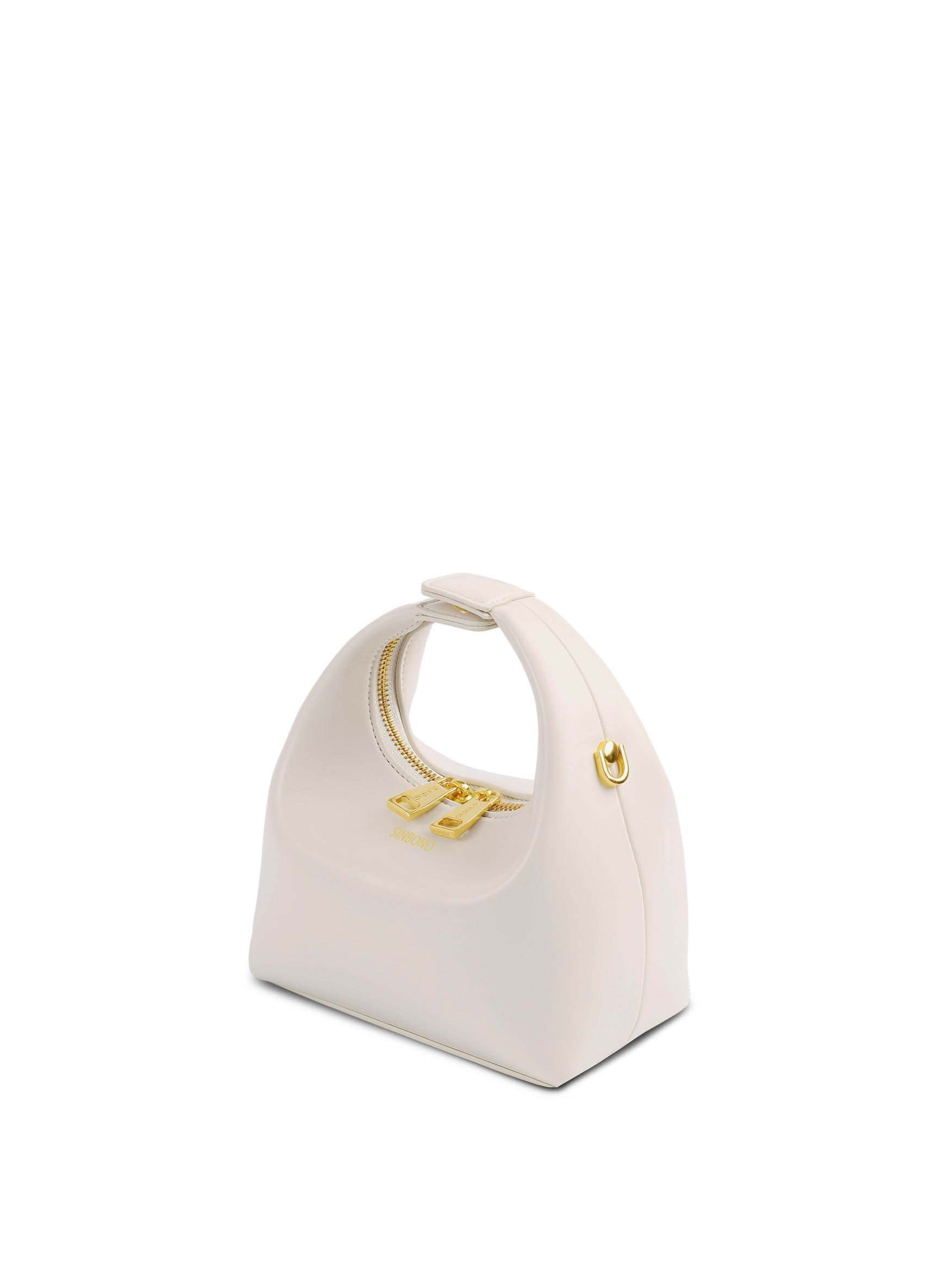 Vienna Top Handle Crossbody Bag - Ivory