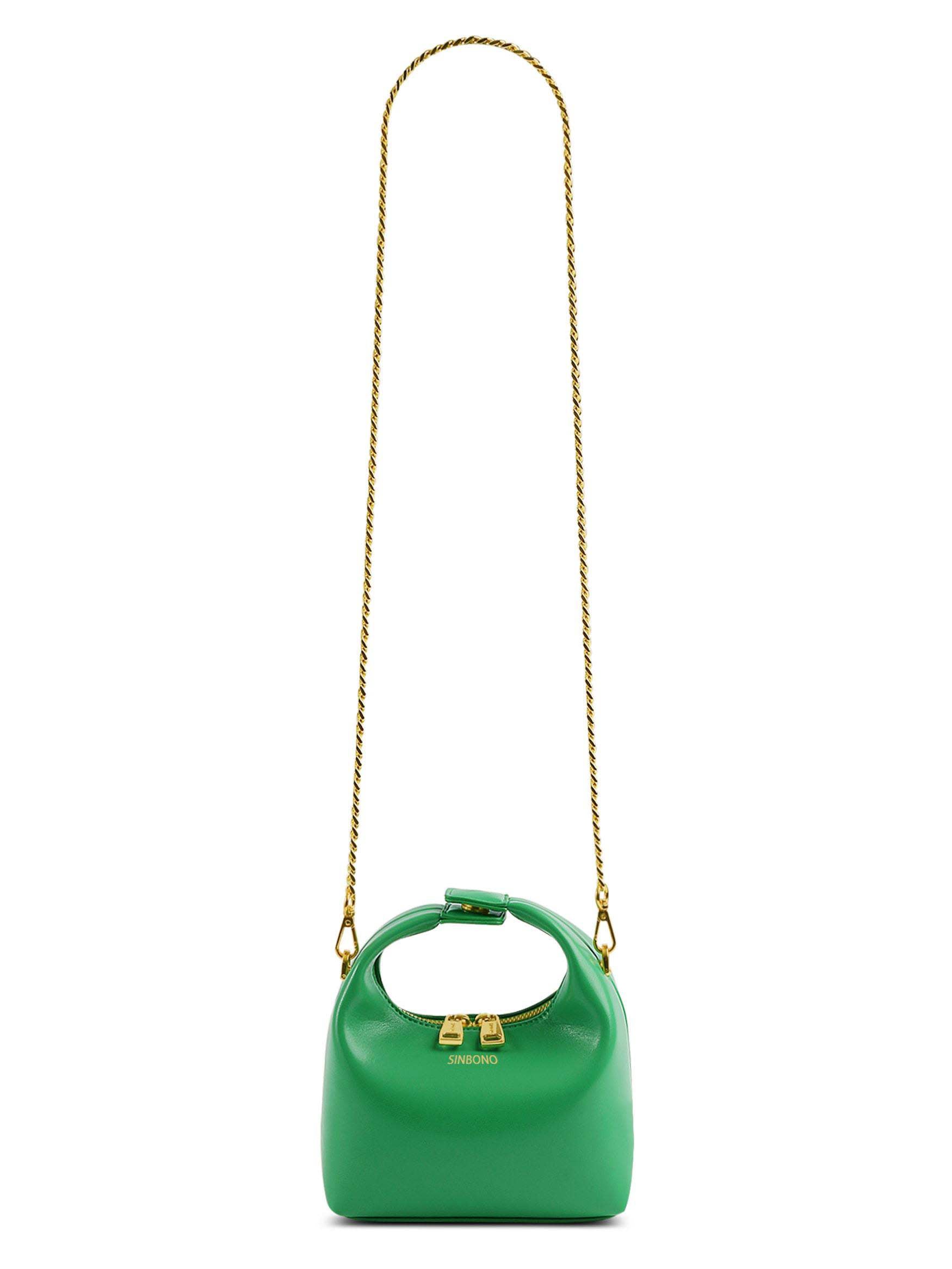 Vienna Top Handle Crossbody Bag - Grass Green