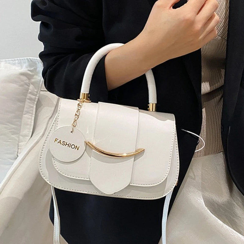 Women Crossbody Bag,Retro Faux Leather Top Handle Bag Detachable Shoulder Bags Strap Fashion Charm, Elegant Everyday Purse