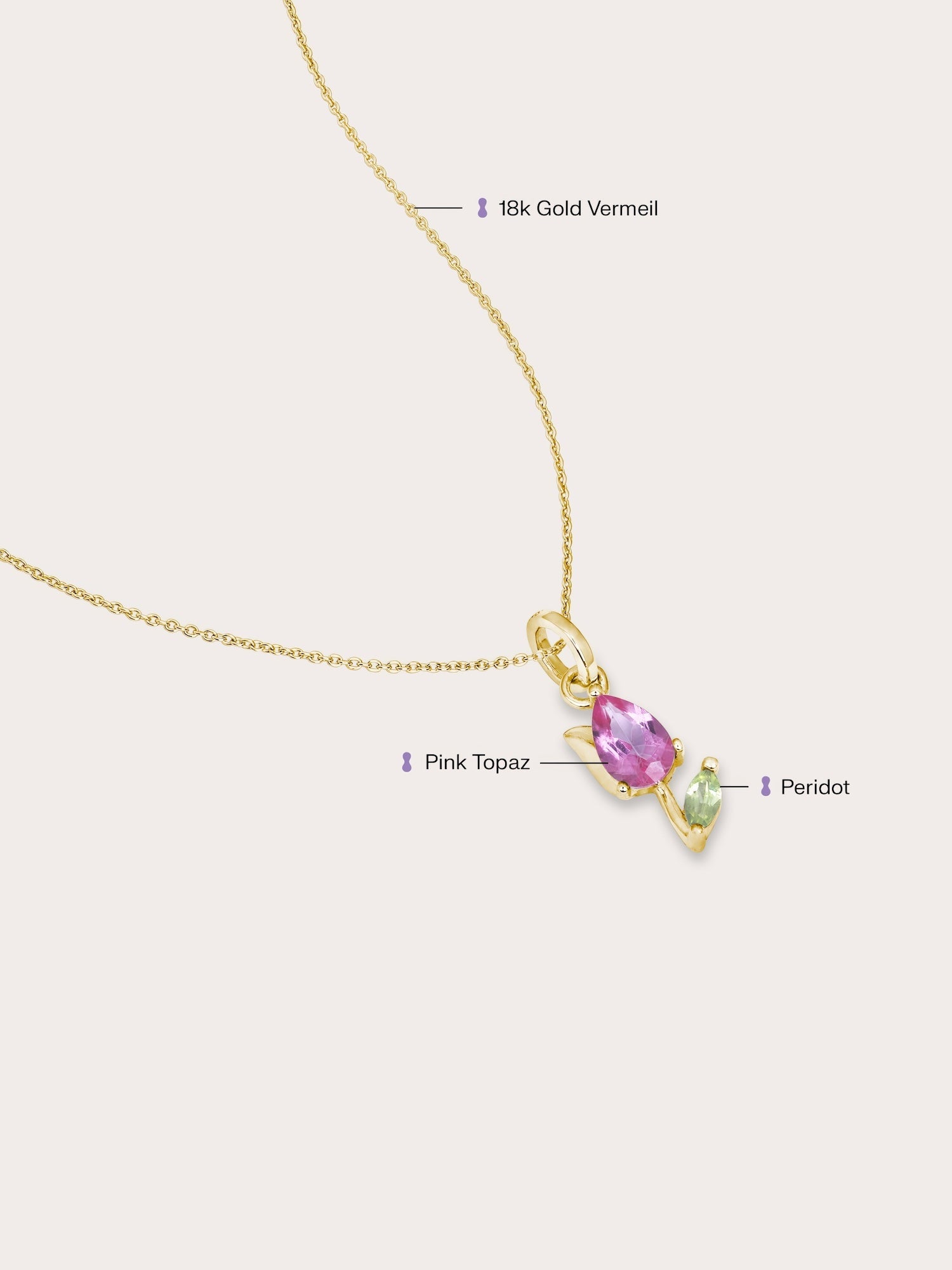 Tulip Necklace