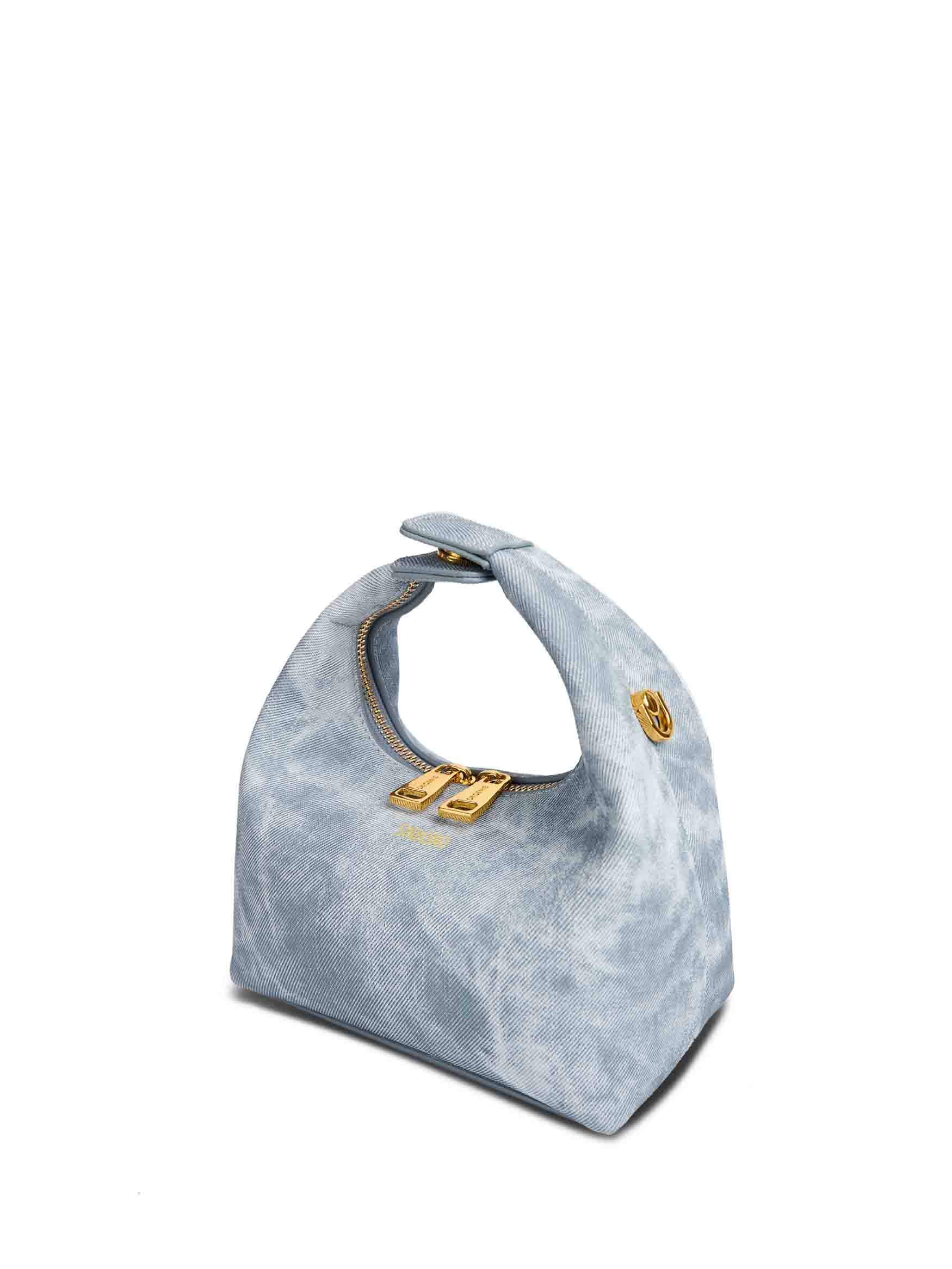 Vienna Top Handle Crossbody Bag - Mist Blue
