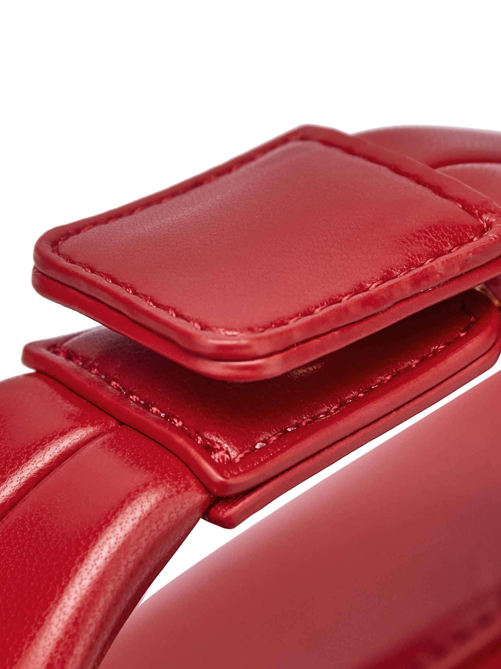 Vienna Top Handle Crossbody Bag - Red