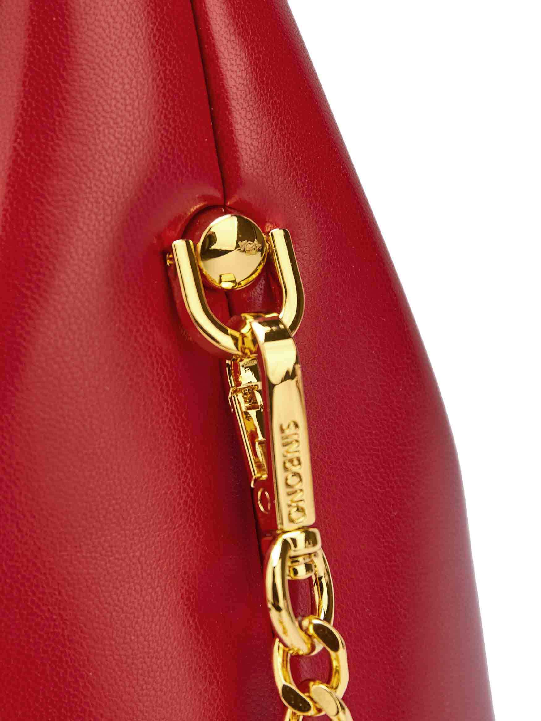 Vienna Top Handle Crossbody Bag - Red