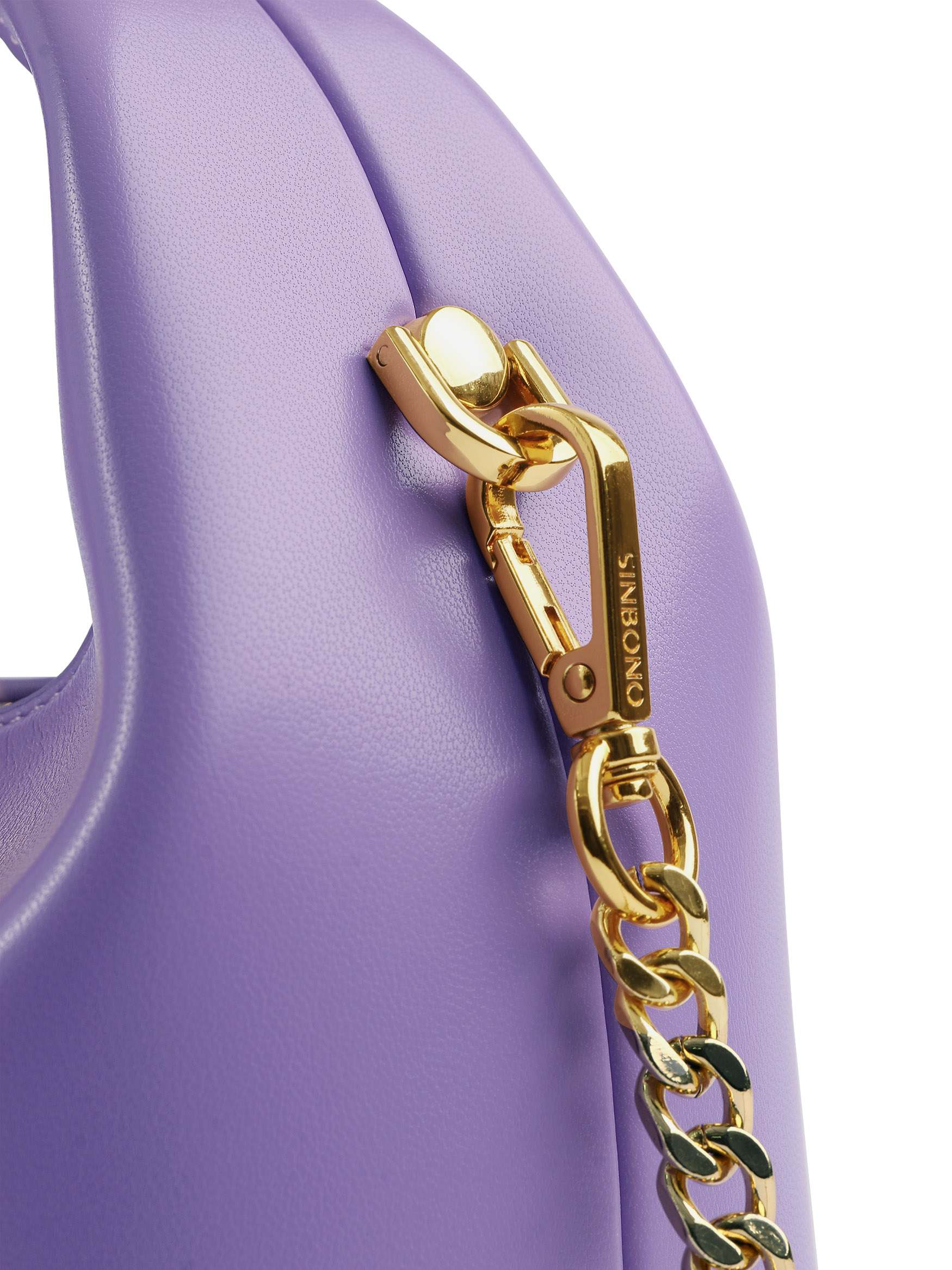 Vienna Top Handle Crossbody Bag - Purple