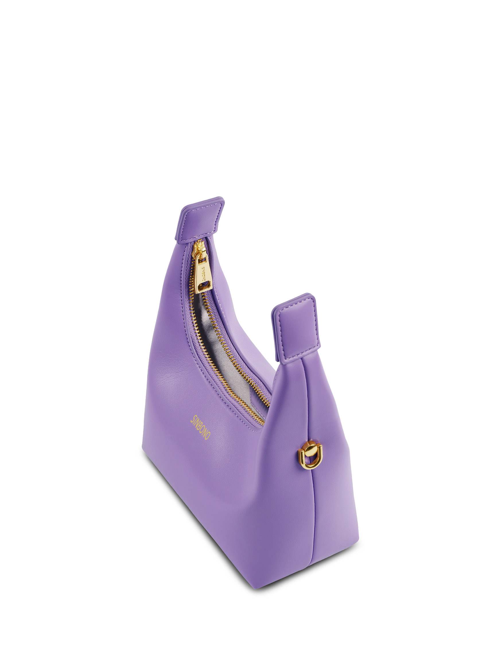 Vienna Top Handle Crossbody Bag - Purple
