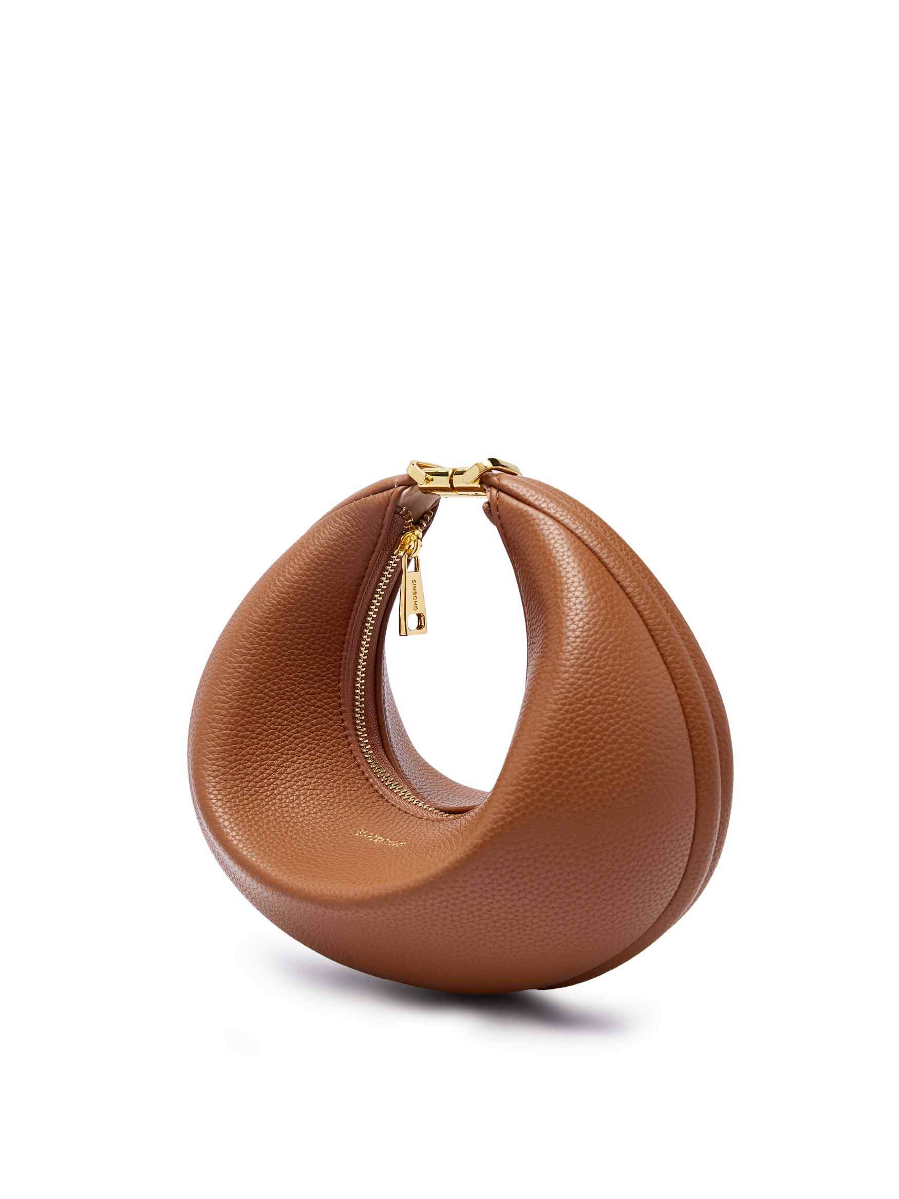 Zoey Shoulder Crossbody Bag - Brown