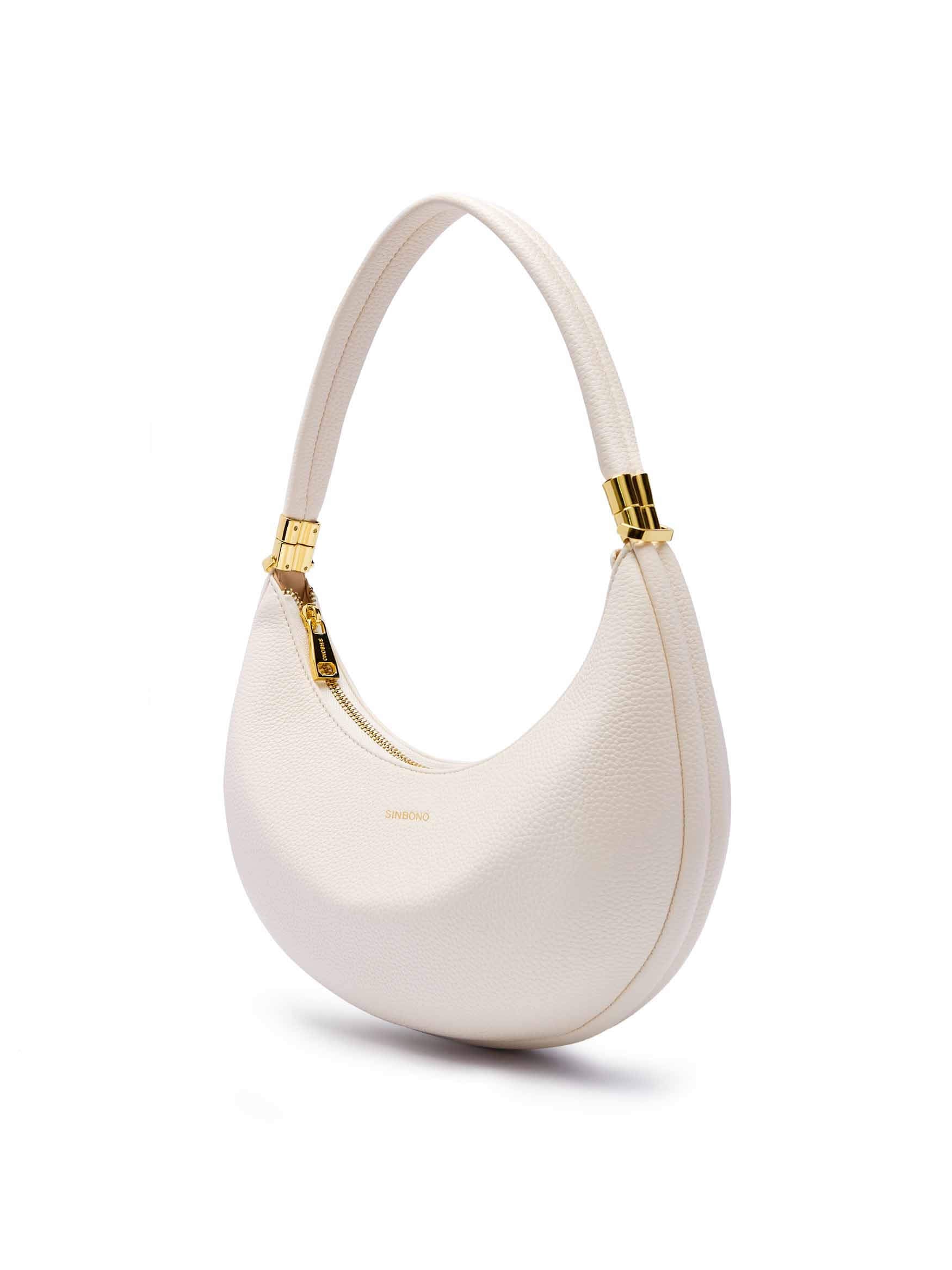 Zoey Shoulder Crossbody Bag - Ivory