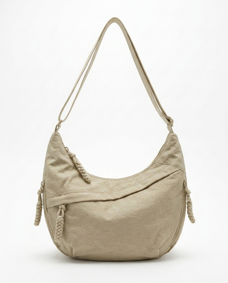 Heritage Dumpling Crossbody - Sand Drift