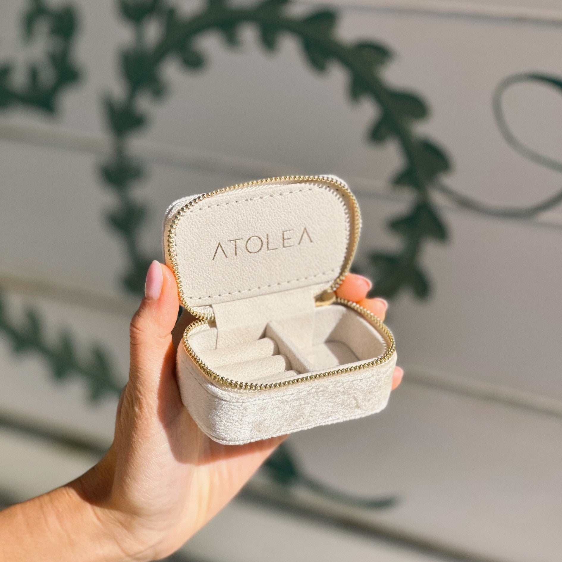 Mini Velvet Jewelry Box