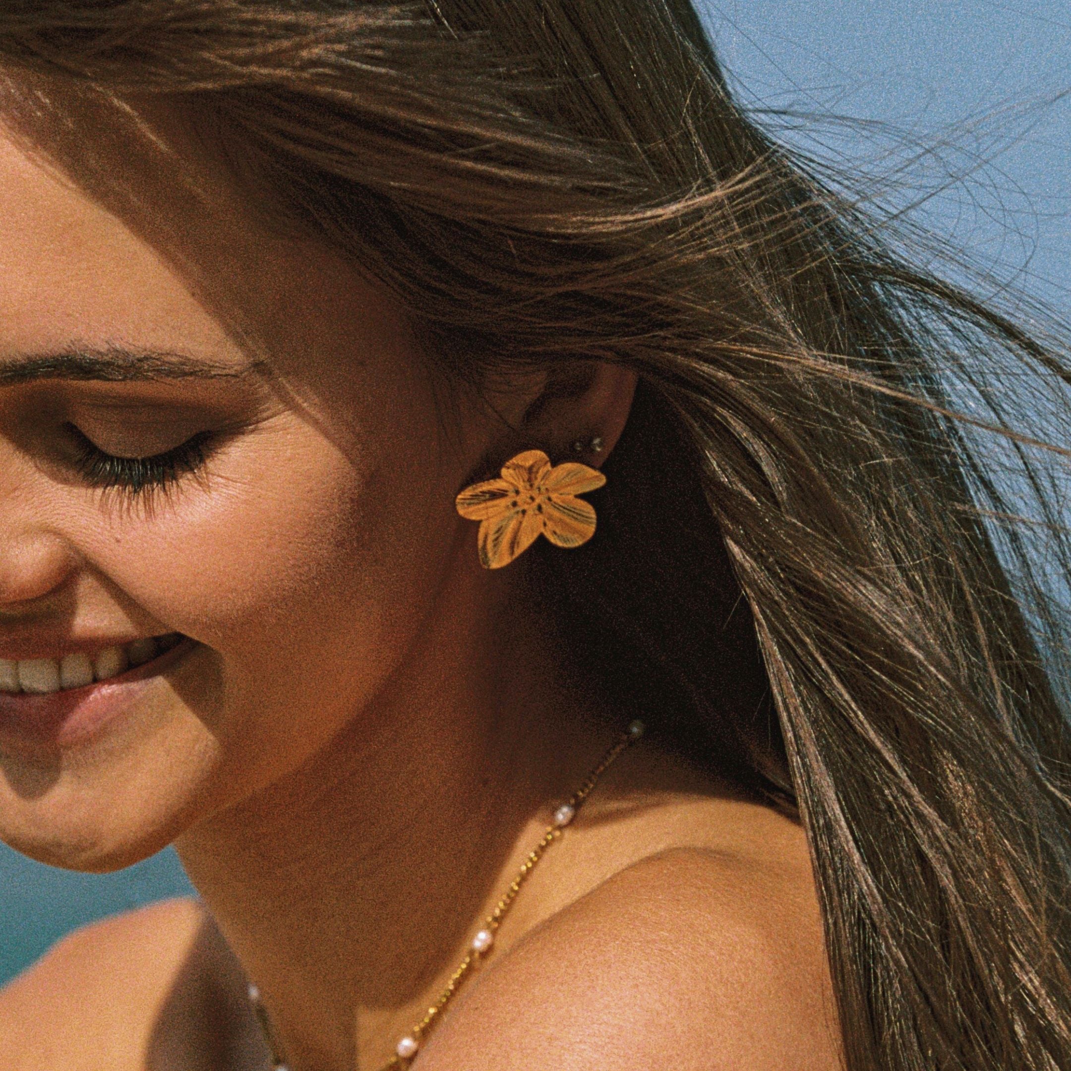 Hibiscus Earrings