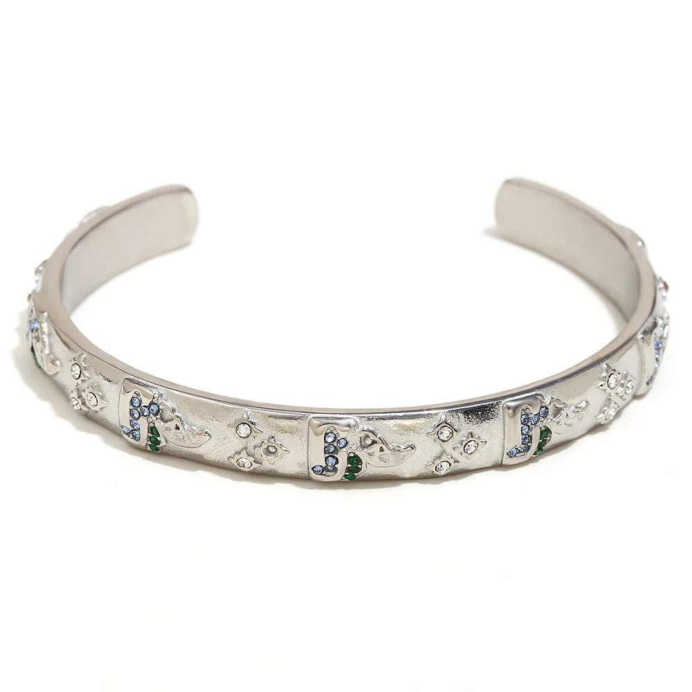 Tarot Card Cuff Bracelet Gold | Silver