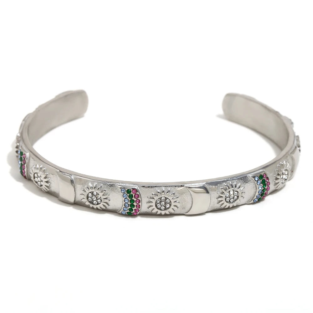 Tarot Card Cuff Bracelet Gold | Silver