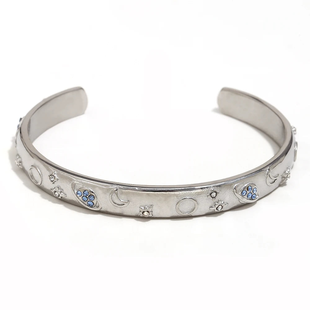 Tarot Card Cuff Bracelet Gold | Silver