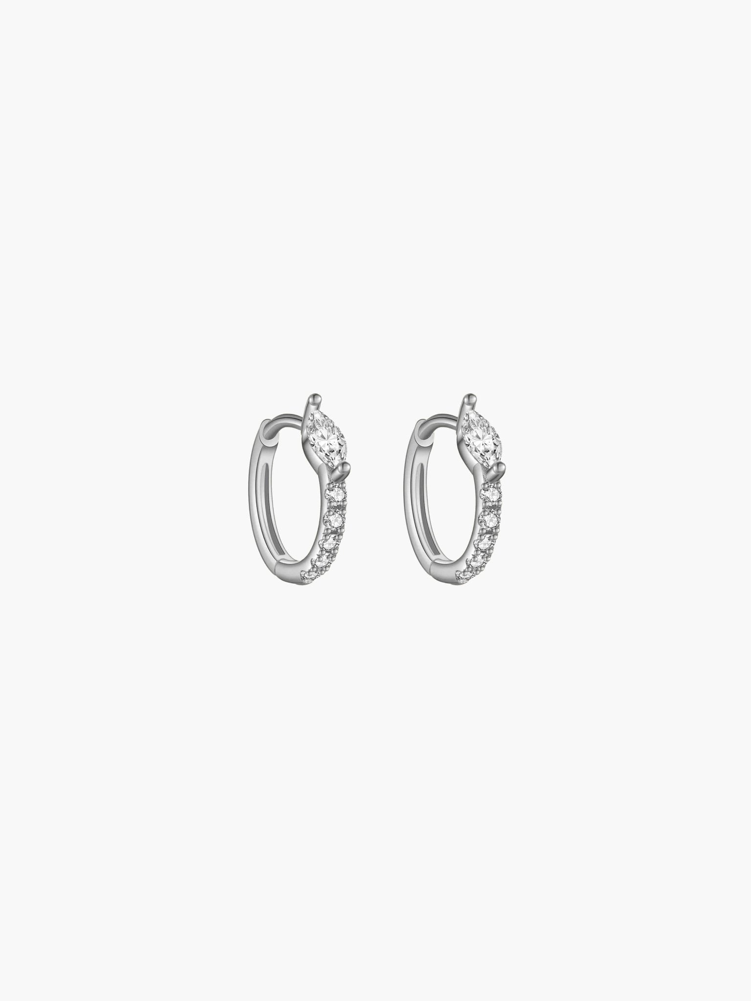 Aubrey Hoop Huggie Earrings
