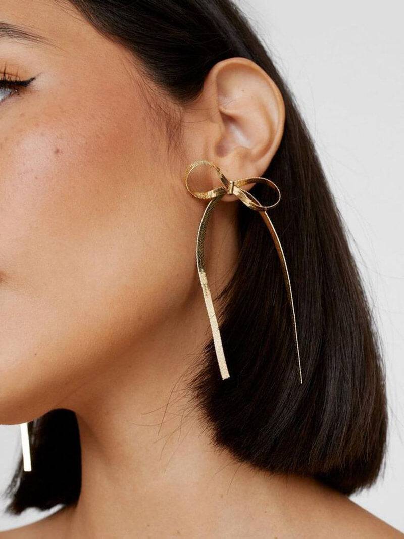 Bow Dangle Earrings