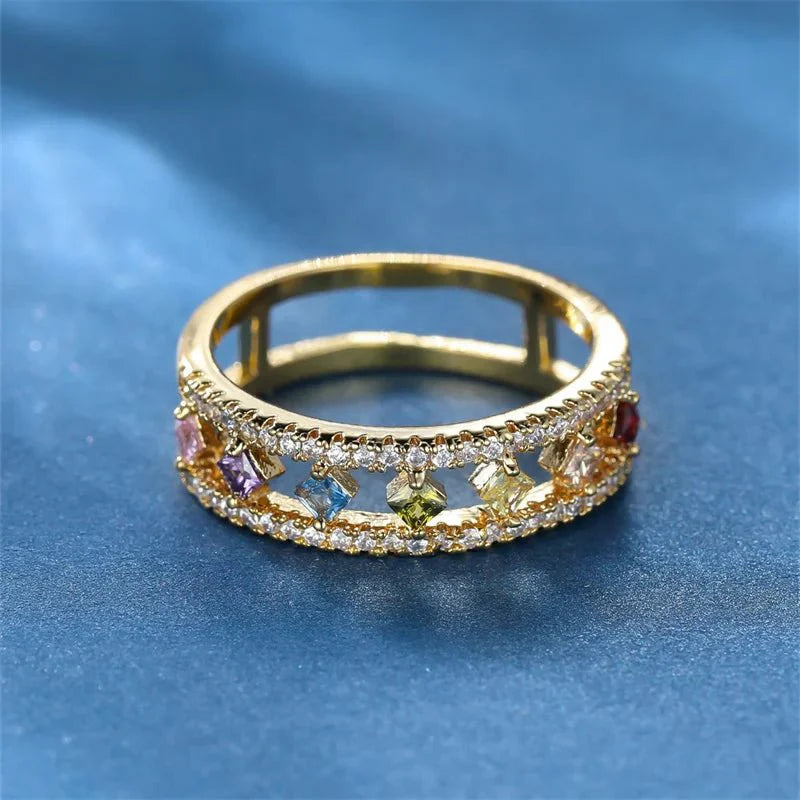 Emily Rainbow Ring