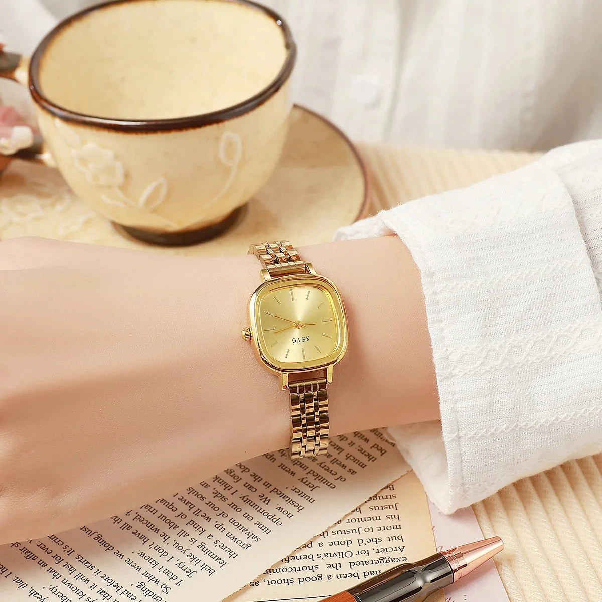Lyra Square Watch