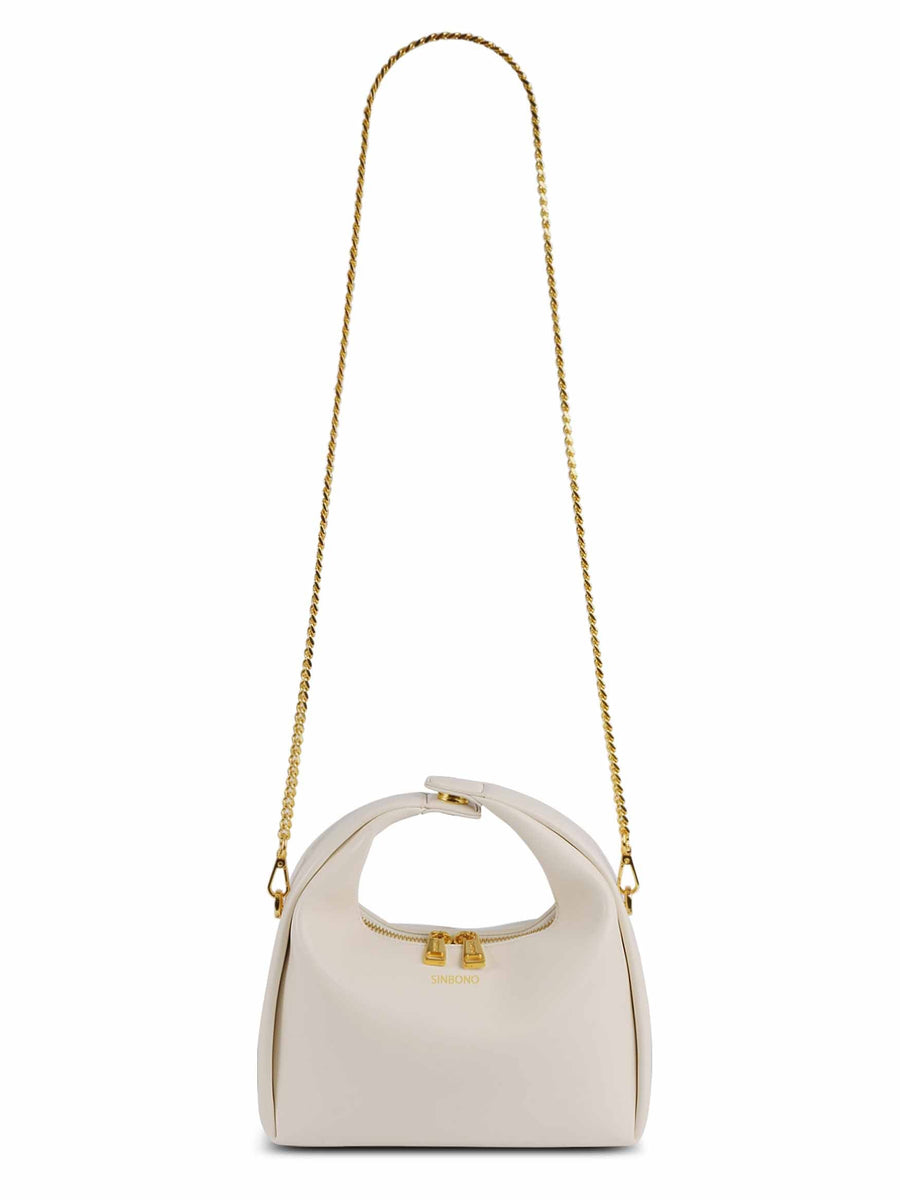 Medium Vienna Top Handle Crossbody Bag - Ivory