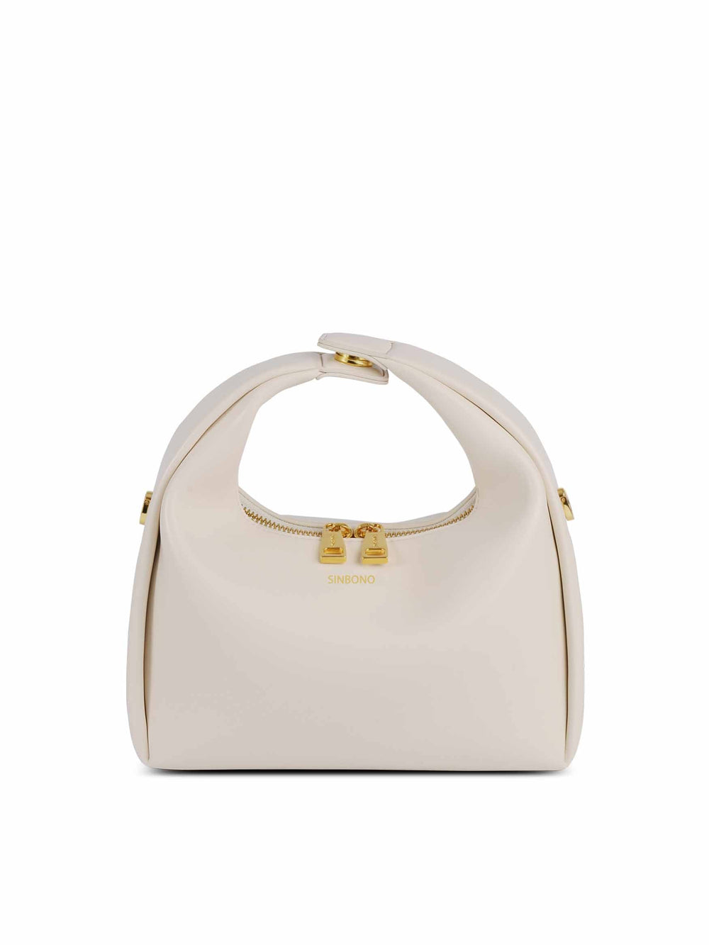 Medium Vienna Top Handle Crossbody Bag - Ivory