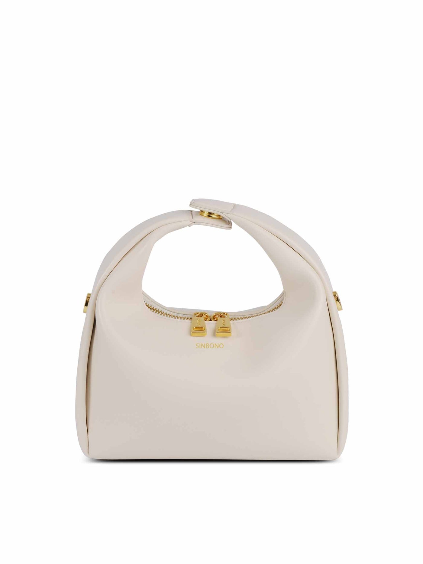 Medium Vienna Top Handle Crossbody Bag - Ivory