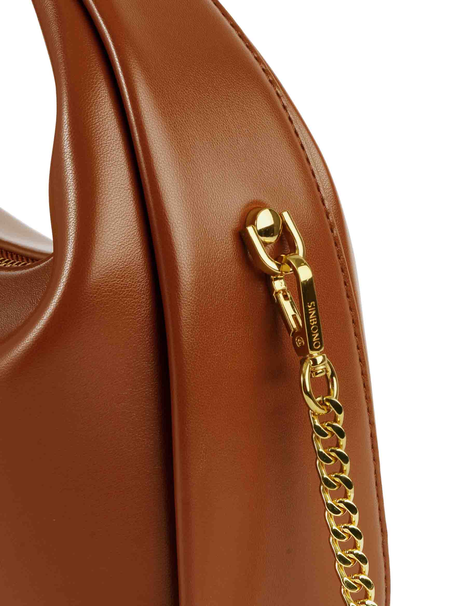 Medium Vienna Top Handle Crossbody Bag - Brown