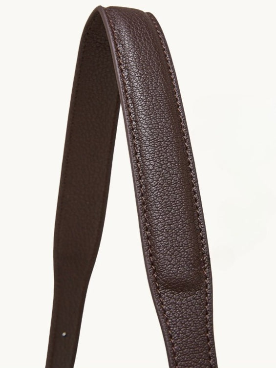 The Velvet Horizon Genuine Leather Tote Bag with Structured Silhouette