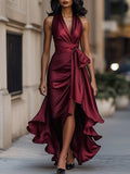 Amelya | Evening Wrap Maxi Dress