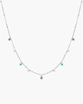 Elysee Necklace in Emerald Green