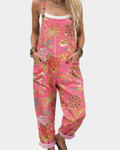 Comfortable Printed Overall/Jumpsuit
