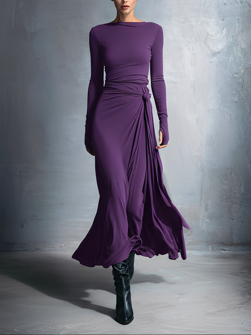 Lyla - Elegant Fluid Maxi Dress