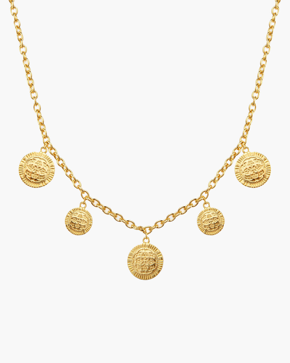 Golden Hojas Necklace