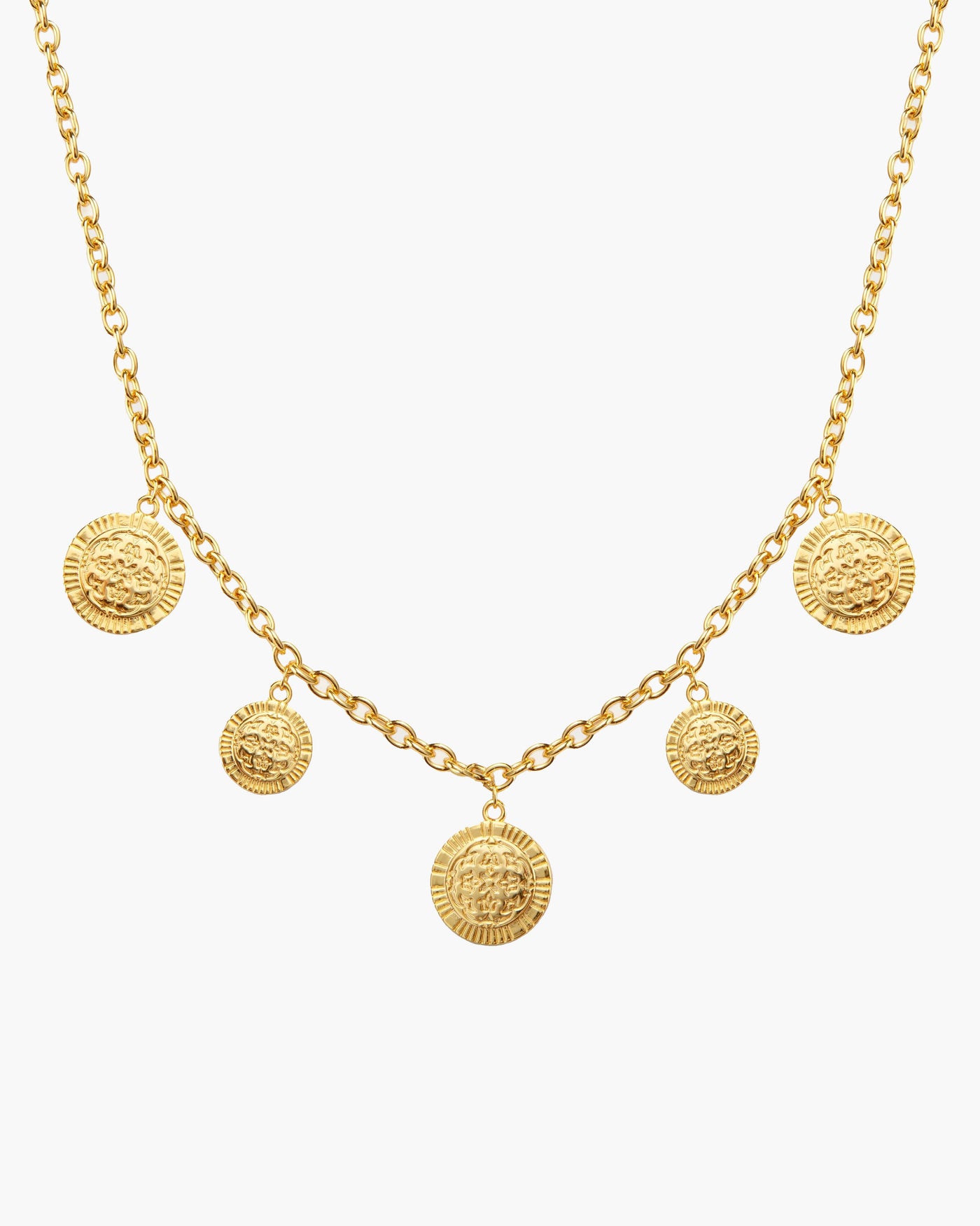 Golden Hojas Necklace
