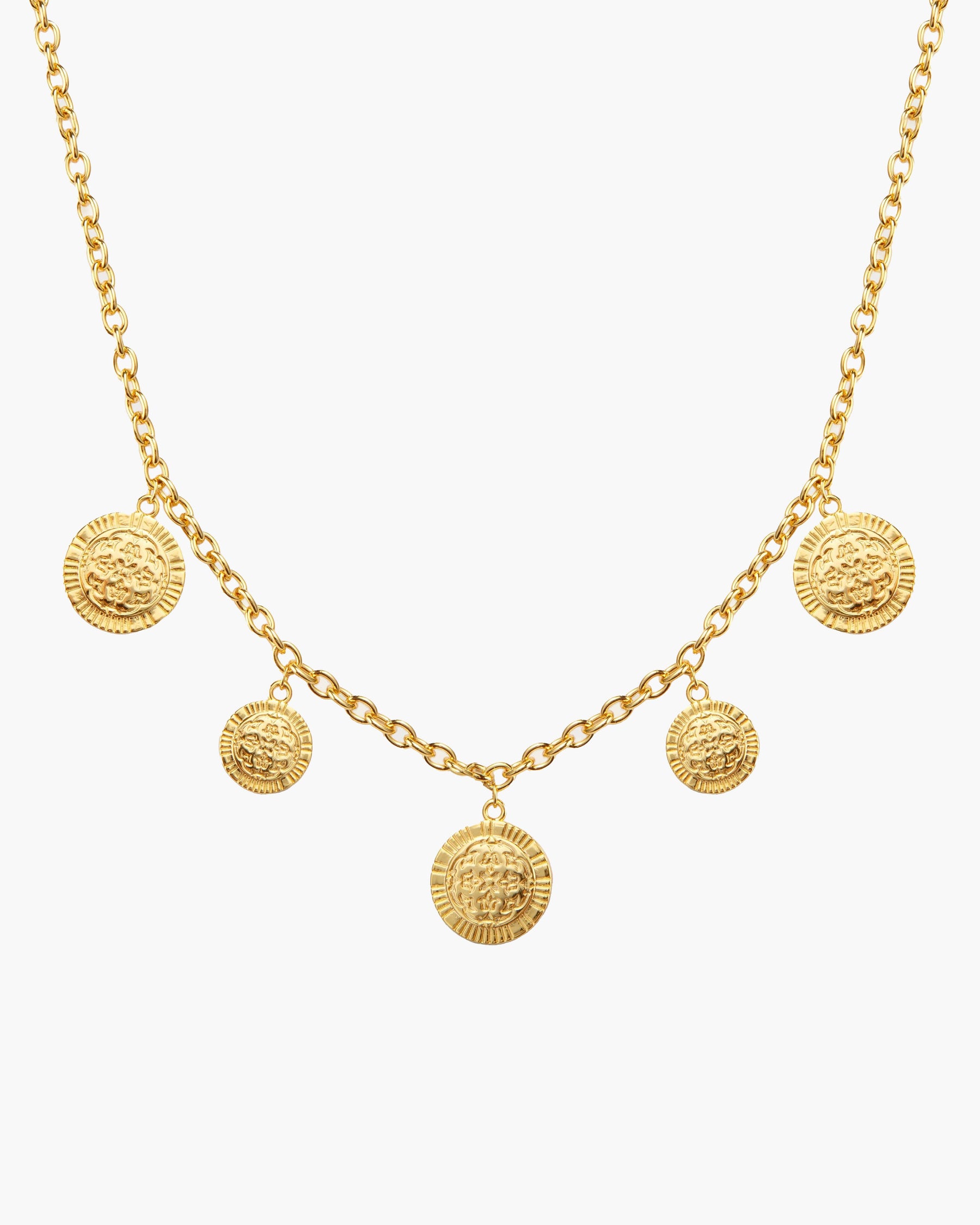 Golden Hojas Necklace