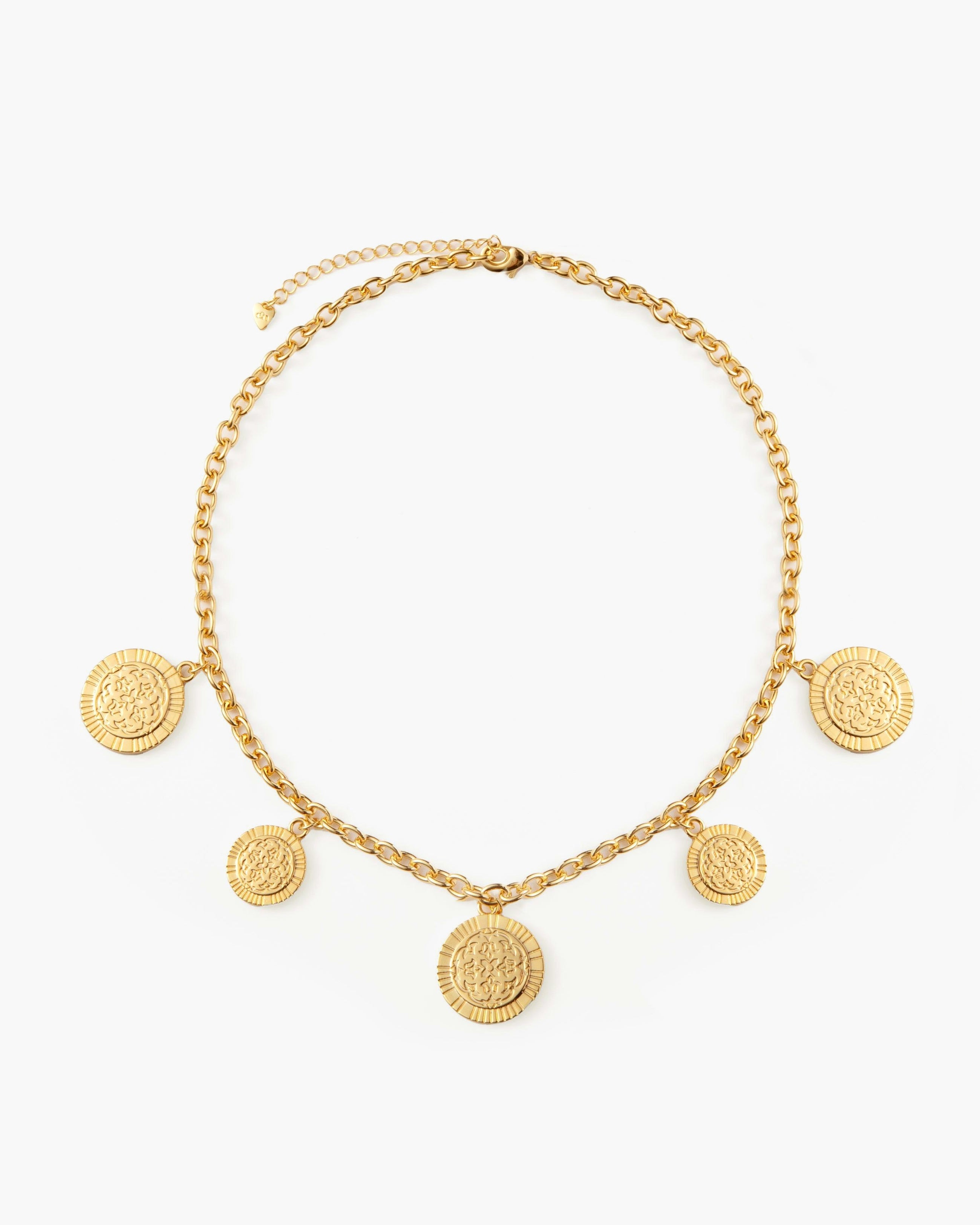 Golden Hojas Necklace